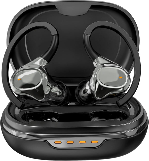 Wireless Bluetooth Earbuds for Small Ears, Canal Running Headphones with Microphone, IPX7 Waterproof, Noise Isolation