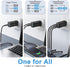 USB C GaN Charger, 65W & 45W 3 Port PD 3.0 QC3.0 Wall Adapter, Compatible with iPhone 14 Pro Max, Galaxy S22