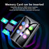 MP3 Bluetooth5.0, 1.8 inch 128GB (32G) Player with Portable Music Player with Back Clip, Built in Speaker, FM Radio