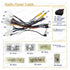 Bestycar 16pin RAV4 Car Radio Stereo Power Retrofit Wiring Harness Adapter fits for Toyota Camry Corolla Highlander