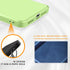Samsung Galaxy S20 FE 5G Case, Liquid Silicone Gel Rubber Phone Case, Non-Yellowing Bumper Cover, Multi-Color (Green)
