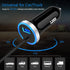 Fast Car Charger Type C Car Plug, Android Phone USB C Car Charger Cigarette Lighter Adapter with Fast Charging Coiled