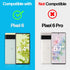 Power Theory Screen Protector for Google Pixel 6, Premium Tempered Glass with Easy Install Kit, 2 Pack