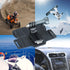 USA Gear Large Sticky Mount for GoPro Hero 11 9/8/5, Insta 360, DJI Osmo Action 3, AKASO EK7000 and more Action Cameras