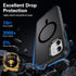 Strong Magnetic Anti-Fingerprint Case for iPhone 11, Compatible with MagSafe Wireless Charging, Translucent Matte Slim