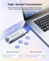MFi Certified 128GB Flash Drive for iPhone, High Speed USB Memory Stick, External Storage for iPhone/iPad/Android/PC