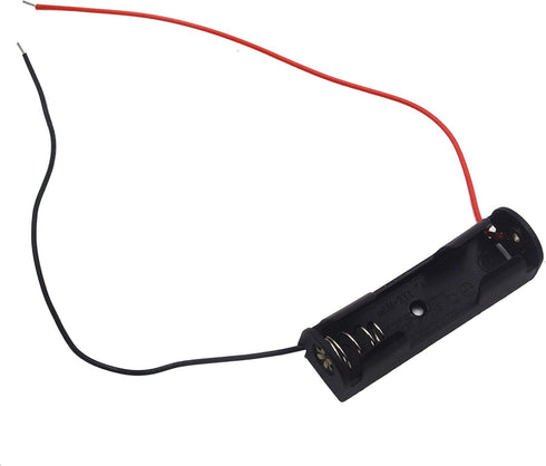 LampVPath (Pack 6) 1 1.5V of Single AA Battery Holder, X AA Battery Holder, AA Battery Holder with Leads Wires