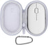 Mouse Case for Logitech Pebble 2, M350s, M350, M355, i345, POP Slim Bluetooth Wireless Mouse, Off White.