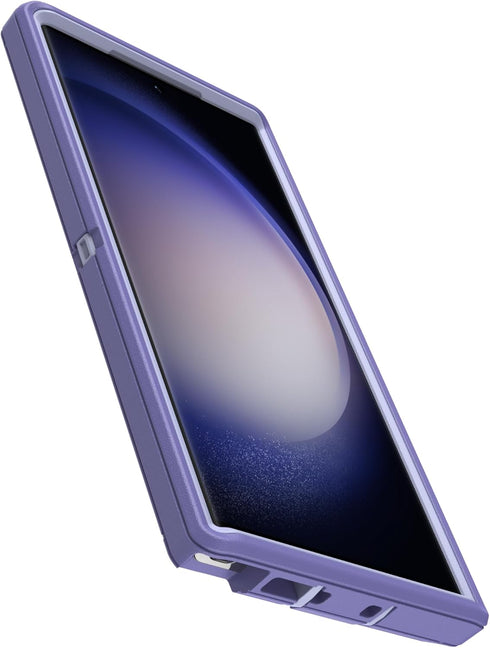 OtterBox S23 Galaxy Ultra Defender Series Case - Mountain Majesty (Purple), Rugged & Durable, with Port Protection