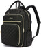 LOVEVOOK Laptop Backpack for Women, Water Resistant Travel Work Black Backpacks Purse