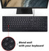 3PCS Universal English Keyboard Letter Stickers, Replacement Stickers with Black Background and White Lettering