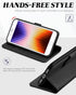 TUCCH Case Wallet for iPhone SE 2022/iPhone 7/8/iPhone SE 2020, PU Leather with 3 Card Slots, Magnetic Flip Folio