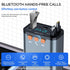 QUVFHE Charger,5 1 5.3 MP3 Player,2 Retractable Car in PD Car Phone Charger with Bluetooth FM Transmitter,Handsfree