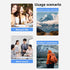 XUMIUZIY 4K 64MP 1.54 Inch 28 Keychain Camera, Retro Thumb Camera with Screen, Compact Small Digital with Filters Built
