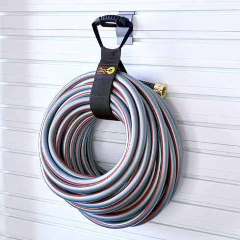 Easy-Carry Wrap-It Storage Straps - 28” (2-Pack) Heavy-Duty Hook and Loop Extension Cord Carrying Strap