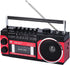 BAIJIALI Portable Cassette Player with AM/FM/SW Radio & BT, Boombox for Home and