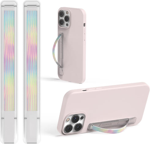 SleekStrip SleekGrip-Essential Ultra Thin Phone Grip Stand,Slim Metal Finger Loop Ring Hand Holder
