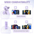 MILOUZ Remote Control Scrolling for Tiktok with Phone Stand,Page Turner for Kindle App E-Book,Bluetooth Camera Shutter