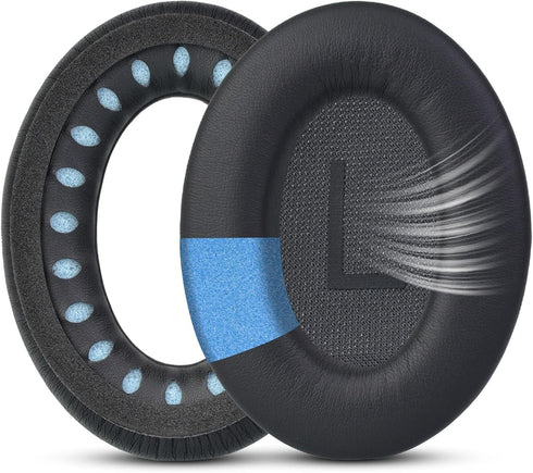Replacement Ear Pads for Bose QuietComfort 45 (QC45) / QuietComfort SE (QC SE) / Wireless Over-Ear Headphones, Black