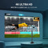 Misswowo Indoor & Outdoor TV Antenna for Smart TV, Full Aluminum Alloy Body, May Help Receive More Local Channels