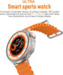 Smart Watch, Military Smartwatch IP68 Waterproof, Silicone Strap, for Android iOS, Fitness Watch with Heart Rate