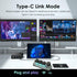 Macro Pad Programmable Keypad, Customized 3-Key Mini Mechanical Gaming Keyboard, One Handed RGB LED Backlit with Knob