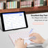 Wireless Keyboard with Touchpad,Ultra-Slim Portable Rechargeable Bluetooth Keyboard,Ipad Keyboard with Trackpad for iPad/iPad Pro and Other iOS Android Windows Devices(Pink)