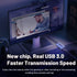 Guermok USB3.0 2K@30FPS 1080P@60FPS, 3, PS5/4, Video Capture Card, HDMI to USB-C Capture Device, Stream & Record at