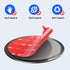 TORRAS 80mm Pack Adhesive Sticky Pad Mounting Disk for Car Dashboard, Suction Cup Pad for Cell Phone Holder Car Mount