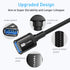 ITD ITANDA 10FT USB 3.0 Extension Cable, Type A Male to Female, 5Gbps for Keyboard, Mouse, Xbox, Printer, Camera (Black)