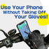 Rewtrux Motorcycle Stylus Pen, Magnetic Stylus, Phone Stylus for Motorcycle, Glove-Friendly Pen, Anti-Loss Strap, Metal