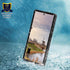 Compatible with Note 20 Ultra Waterproof Case, IP68 Underwater Dirtproof Shockproof Built in Screen Protector Full Body Protective Cover for Samsung Galaxy Note 20 Ultra 5G Black Clear