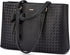 LOVEVOOK Laptop Tote Bag for Women 15.6 Inch Waterproof PU Leather Computer Bags