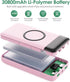 Wireless Portable Charger 30,800mAh, 15W Wireless Charging, 25W PD QC4.0 Fast Charging Smart LED Display Power Bank