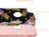 Fingic iPhone 8/iPhone 7 Case - Pineapple Design, Slim Fit, Hard PC & Soft Silicone Cover, Black/Pink