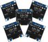 AITRIP 5PCS 0.96 Inch OLED I2C IIC Display Module 12864 128x64 Pixel SSD1306