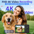 HUAZIX 4K 32GB 16X Digital Camera for Photography Autofocus, Point and Shoot Cameras with SD Card, Digital Zoom