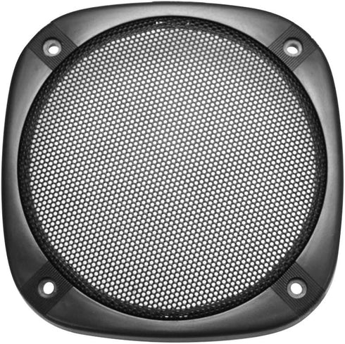 uxcell Speaker Grill Cover 5 Inch, 138mm Mesh Decorative Square Subwoofer Guard Protector, Black