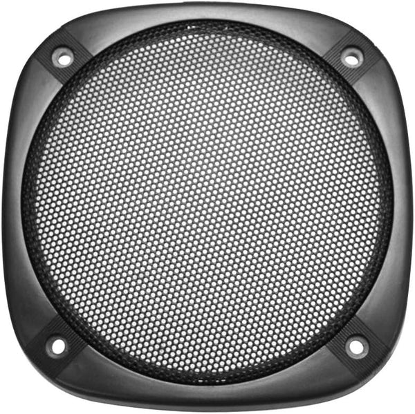 uxcell Speaker Grill Cover 5 Inch, 138mm Mesh Decorative Square Subwoofer Guard Protector, Black