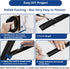 Floor Cord Cover 10ft, Grey Cable Management, Prevent Cable Trips, Cord Protector for Electric Power Cords