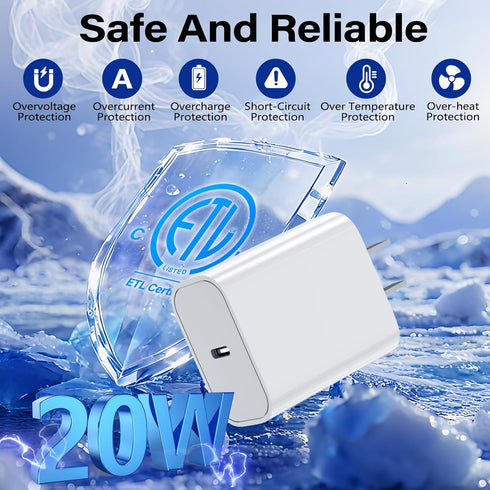 toaksi Charger,3 1 20W 11-2,iPhone 17-11,Galaxy S25,Home-4FT Travel Essentials for Apple Watch Charger,iPhone in Type