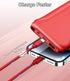 TG90° Portable Charger 10000mAh Cell Phone Battery Backup, Ultra Slim Power Bank with Built-in Cables for iPhone16/15