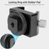 Yueoct 1/4" Metal Telescope Finderscope Mount Adapter Finder Scope Base Dovetail Bracket with Threaded Hole for Video