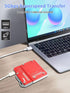 MUNYEAH 3.1, 2.5-inch SSD Card Reader, SATA to Type-C USB Compatible with Lunchbox SATA Drives, Aluminum Case