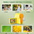 Kids Microscope, 1000X Pocket Handheld with 6 Adjustable LED Lights, 2'' LCD Screen, USB to PC, Yellow