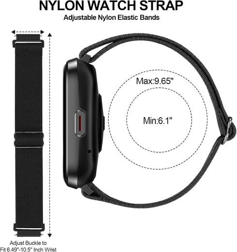 Quick Release Nylon Watch Band Compatible with SKG V7 Pro/SKG V7 Smartwatch
