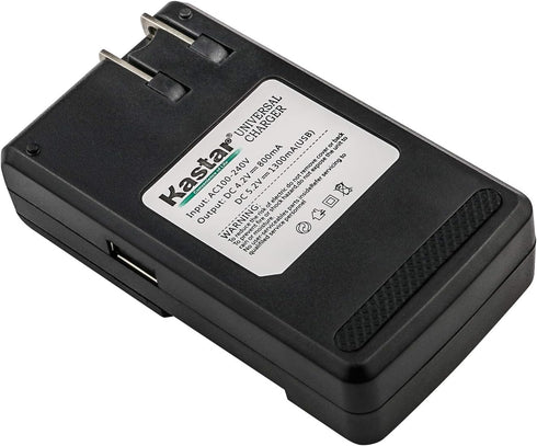 Kastar Intelligent Mini Travel Charger, High Speed Portable USB Charge for Digital Cameras, MP3, MP4