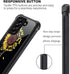 Samsung Galaxy S22 Case Compatible, Yellow Dragonfly Sunflower Pattern Design, Shockproof Anti-Scratch Hard PC Back