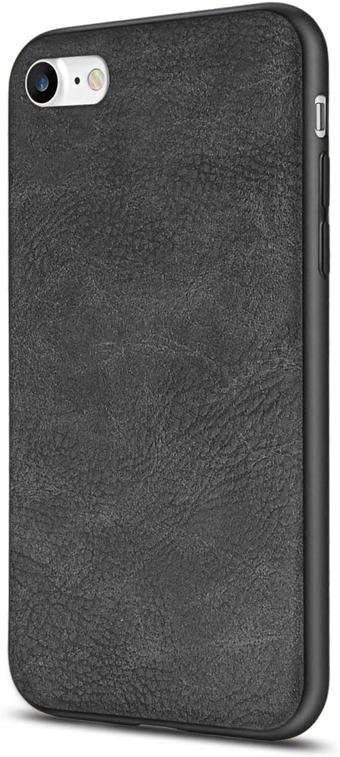 SALAWAT iPhone SE 2020 Case - Slim PU Leather Shockproof Cover for iPhone 7/8, Lightweight Soft TPU Bumper