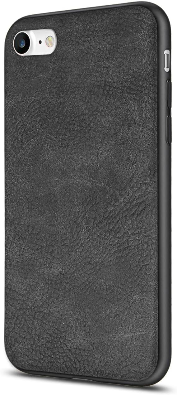 SALAWAT iPhone SE 2020 Case - Slim PU Leather Shockproof Cover for iPhone 7/8, Lightweight Soft TPU Bumper